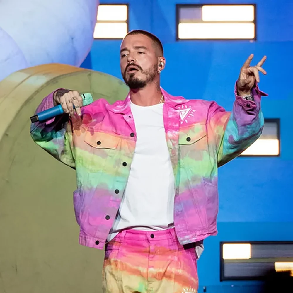 Design work for J. Balvin/Guess, featuring Arcoiris Wardrobe.