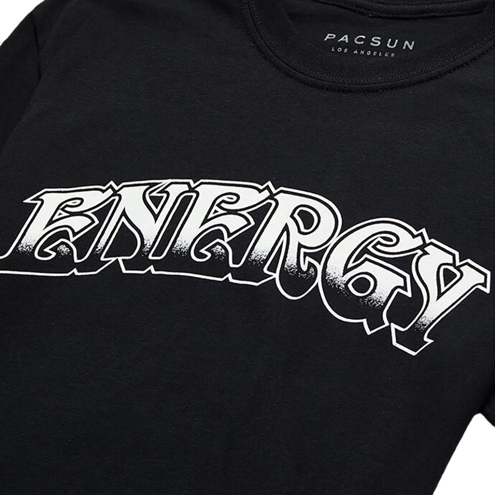 Apparel Graphic Design, Illustration & Typography for Various, featuring Energy Tee.