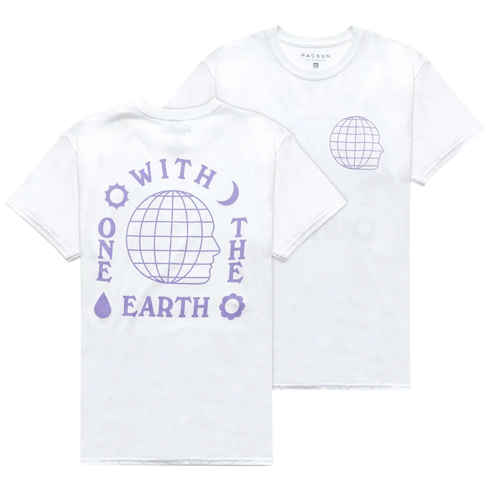 Apparel Graphic Design, Illustration & Typography for Various, featuring One With The Earth Tee.